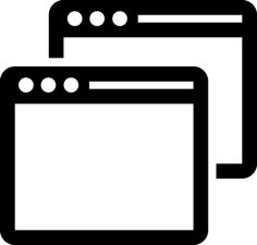 Application Windows Outline Svg Vector, Free Vectors File
